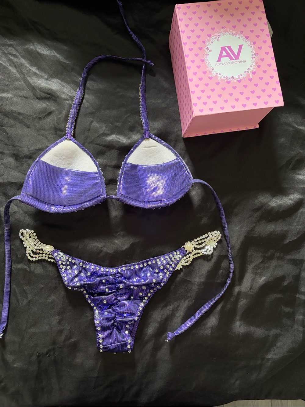 Purple Competition Bikini - Picture 3 of 3